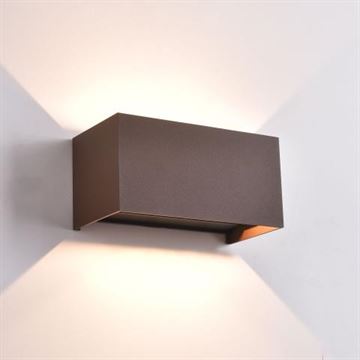 Kendo væglampe LED IP65 dæmpbar IP65 Corten